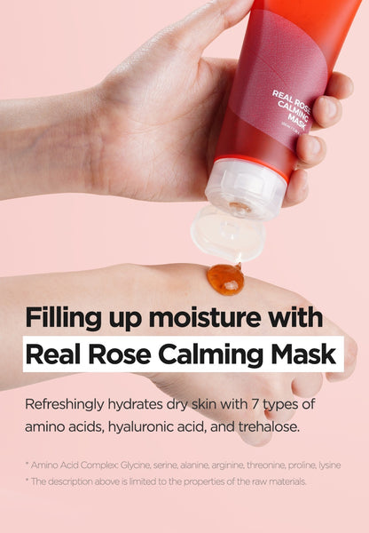 Real Rose Calming Mask - calmante e hidratante (100 ml)