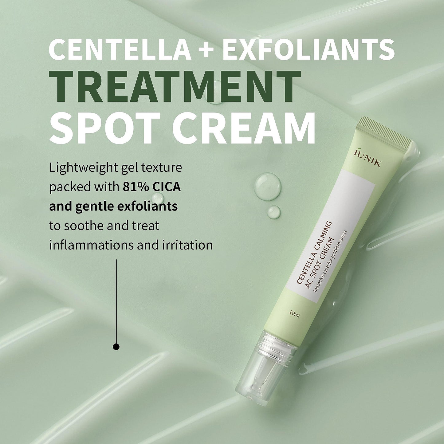 Centella Calming AC Spot Cream 20ml - calma imperfecciones