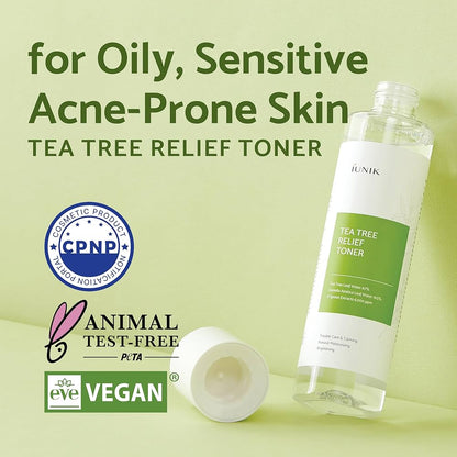 Tea Tree Relief Toner 200ml - calmante y equilibrante