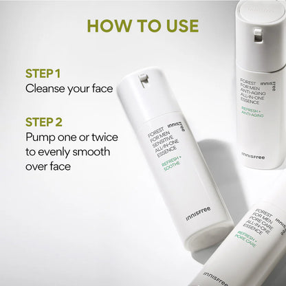 Forest Anti-aging Essence – Todo en uno para hombres 100 ml