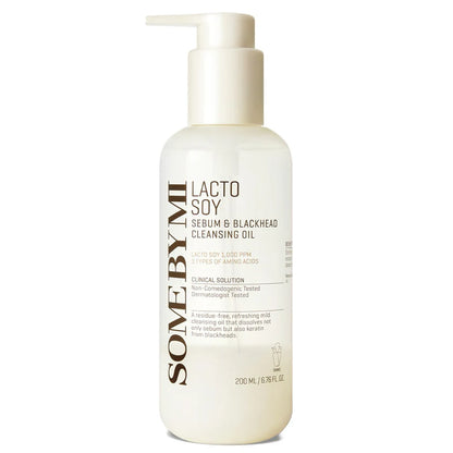 Lactosoy Sebum & Blackhead Cleansing Oil 200ml  200 ml – Purificante de Poros