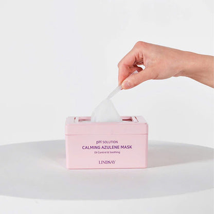PH Solution Calming Azulene Mask – 24 láminas calmantes