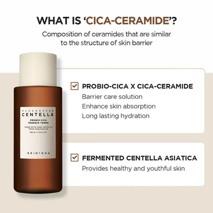 Madagascar Centella Probio-Cica Essence Toner 210ml- hidratación profunda.