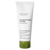 Houttuynia Cordata + Tea Tree Cleansing Foam – Limpieza profunda y calmante (150 ml)