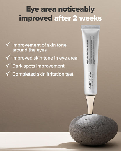  Tranexamic Acid + Glutathione Eye Cream 30ml - ilumina y unifica