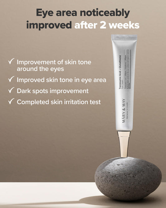  Tranexamic Acid + Glutathione Eye Cream 30ml - ilumina y unifica