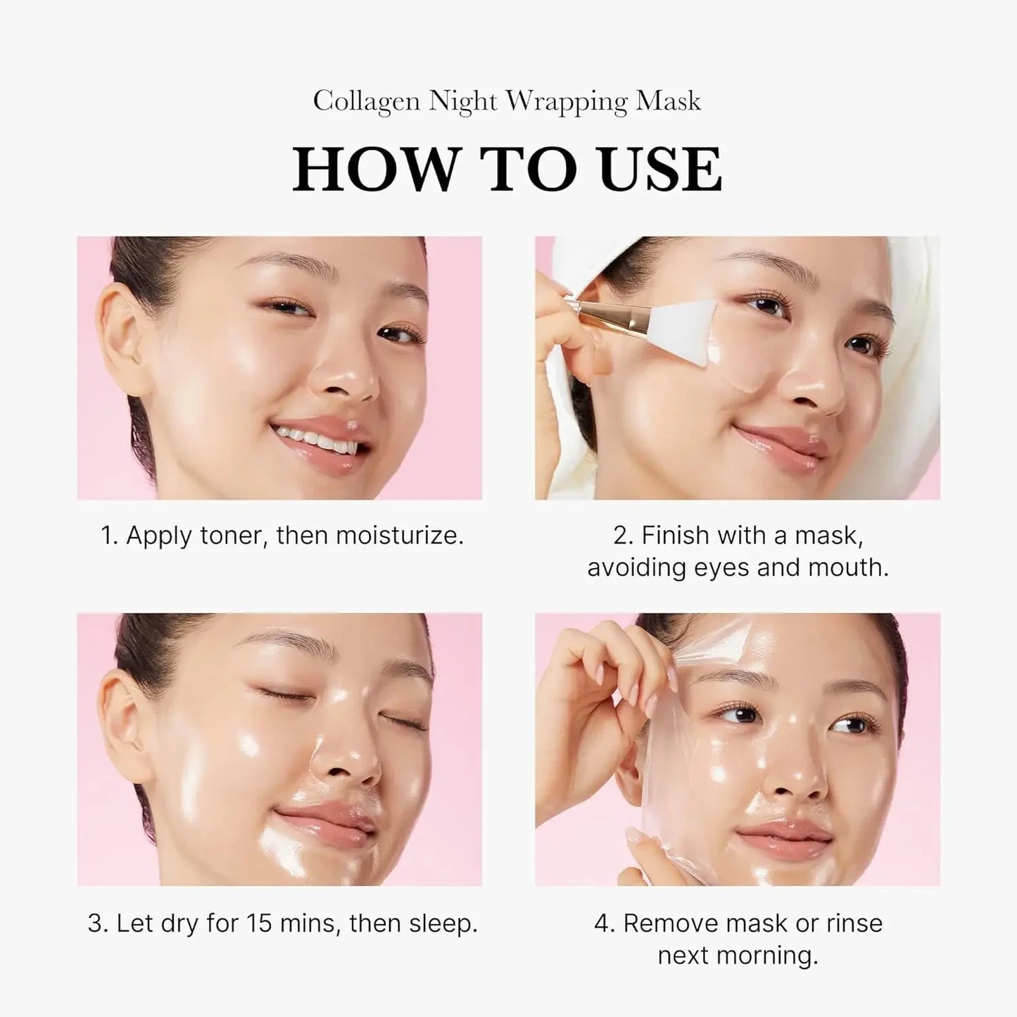 Medicube Collagen Night Wrapping Mask (75ml): mejora la elasticidad