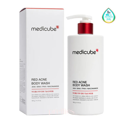 RED Acne Body Wash 2.0 - purifica y alivia el acné (400 g)