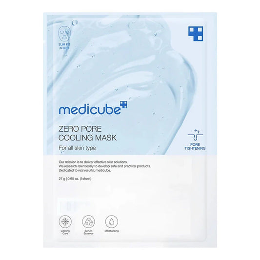 Medicube Zero Pore Cooling Mask (27g): suaviza y afina los poros