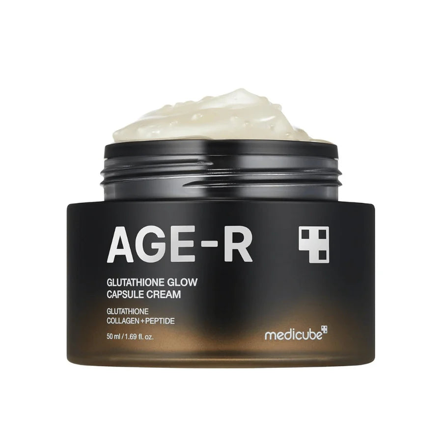 AGE-R Glutathione Glow Capsule Cream (50ml) : ilumina y reafirma la piel 