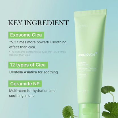  Exosome Cica Cream (50ml) - Calma irritaciones