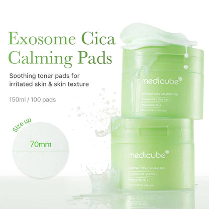 Exosome Cica Pad (100 unidades) - Calma irritaciones