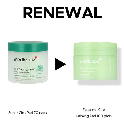 Exosome Cica Pad (100 unidades) - Calma irritaciones