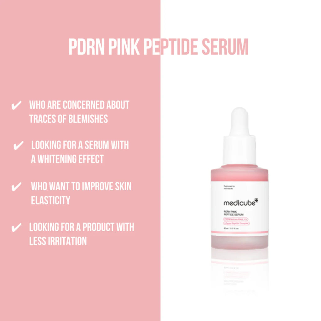 PDRN Pink Peptide Serum (30ml) - ilumina y unifica el tono
