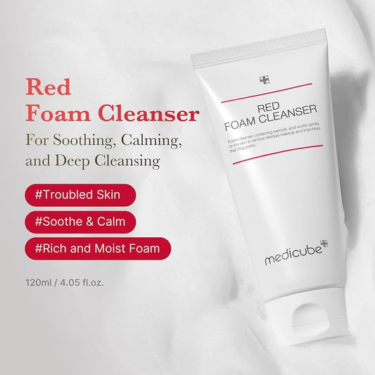 Red Foam Cleanser 2020 (120ml) - acné facial y corporal