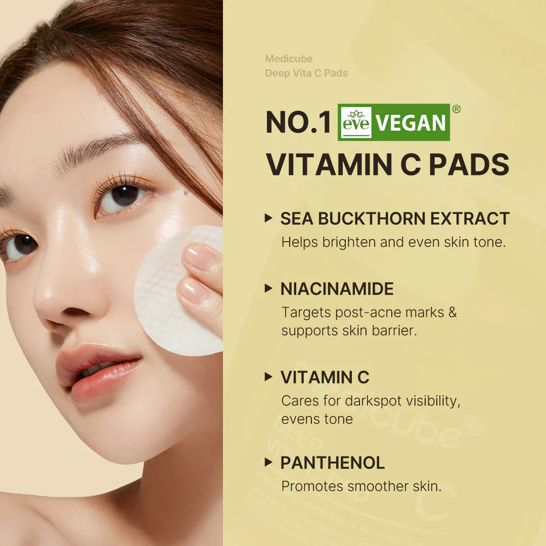 Deep Vita C Pad (70 unidades) - exfoliación ligera