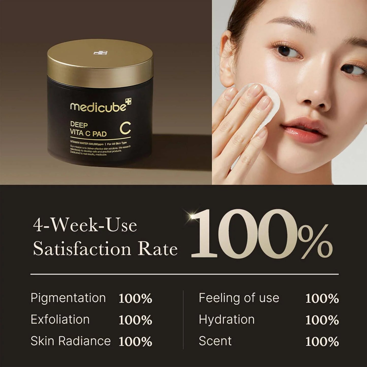 Deep Vita C Pad (70 unidades) - exfoliación ligera