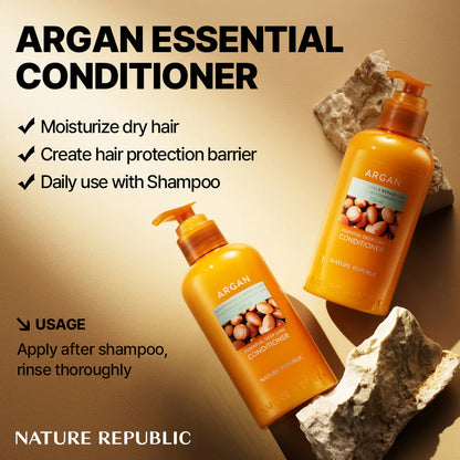 Argan Conditioner - repara y suaviza el cabello dañado (300 ml)