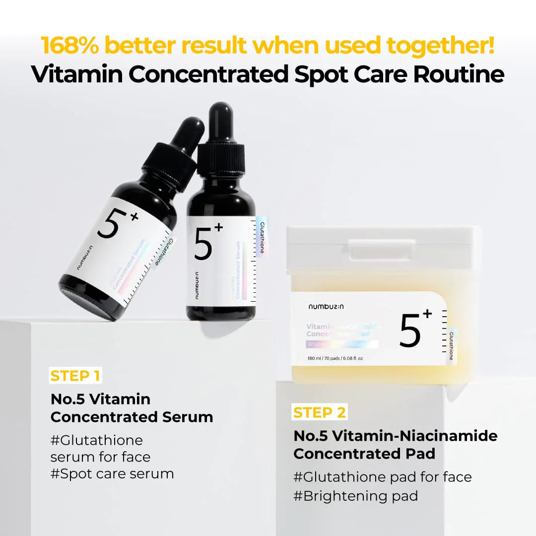 No.5 Vitamin Concentrated Serum 30ml: ilumina y suaviza