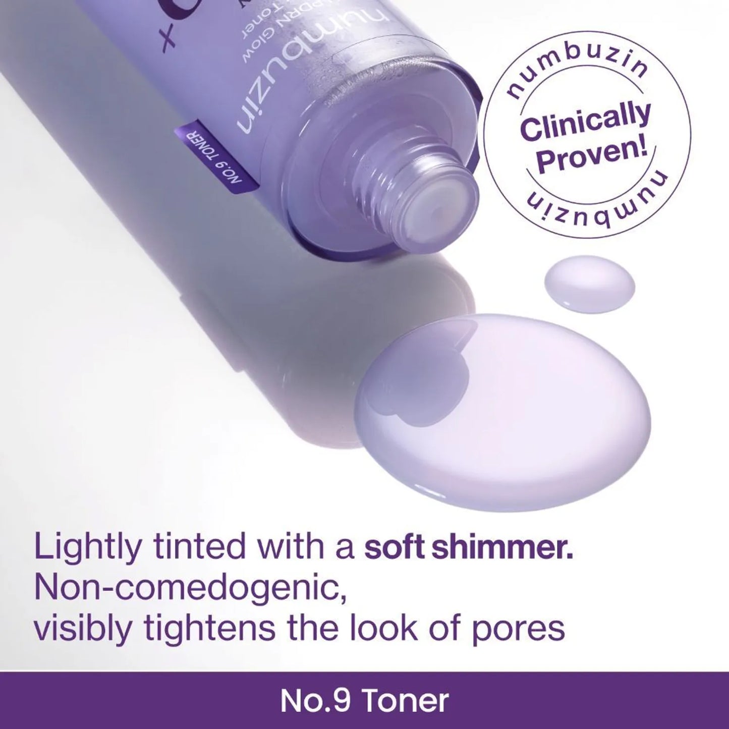 No.9 NAD PDRN Glow Boosting Toner - elasticidad y vitalidad