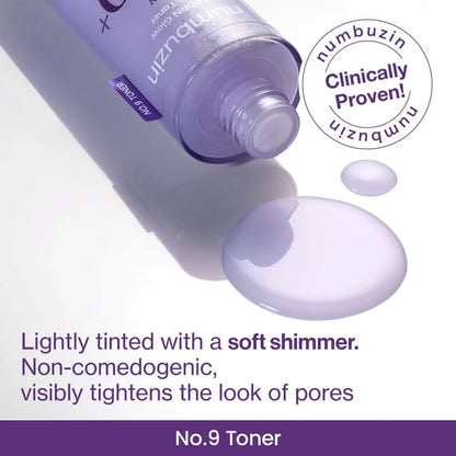 No.9 NAD PDRN Glow Boosting Toner - elasticidad y vitalidad