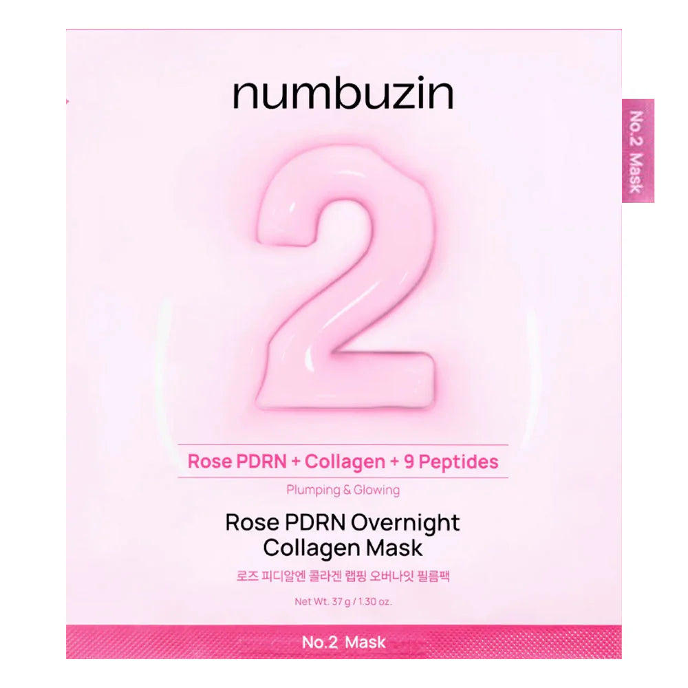 No.2 Rose PDRN Overnight Collagen Mask - nutre, reafirma y restaura