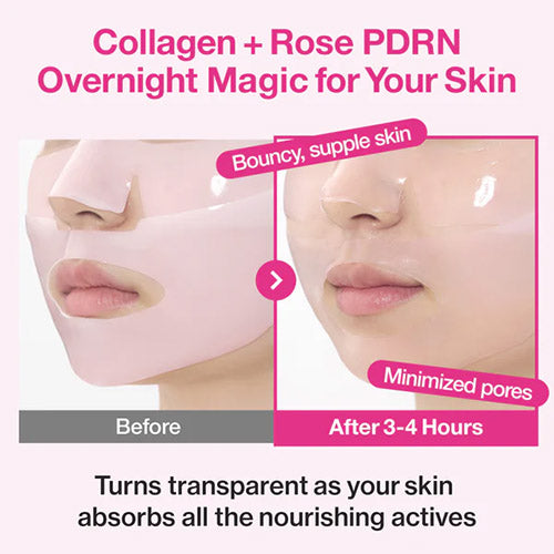 No.2 Rose PDRN Overnight Collagen Mask - nutre, reafirma y restaura
