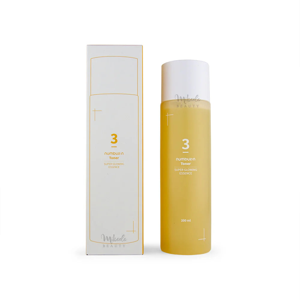 No.3 Super Glowing Essence Toner 200ml: hidrata e ilumina