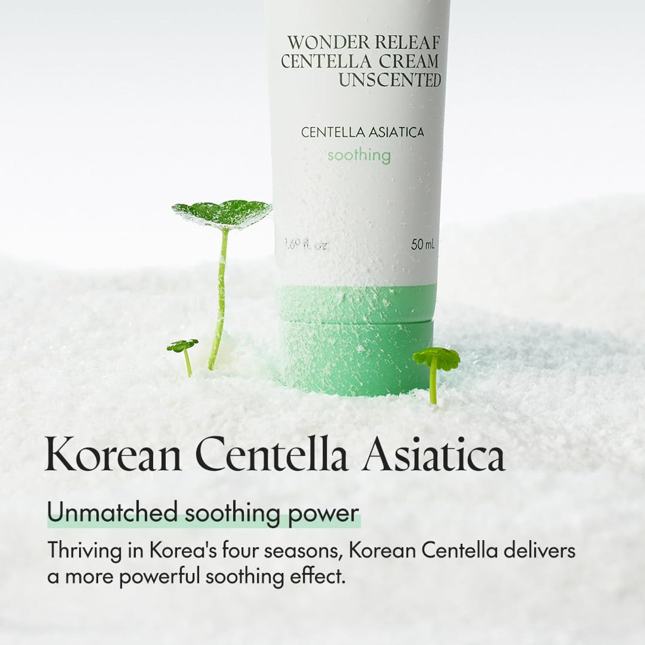  Wonder Releaf Centella Cream Unscented 50ml - calma y fortalece 