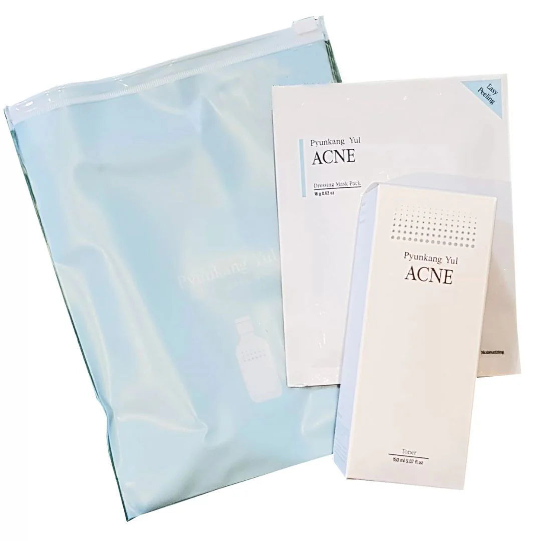  ACNE Toner 150ml Pouch Set : calma y purifica el acné