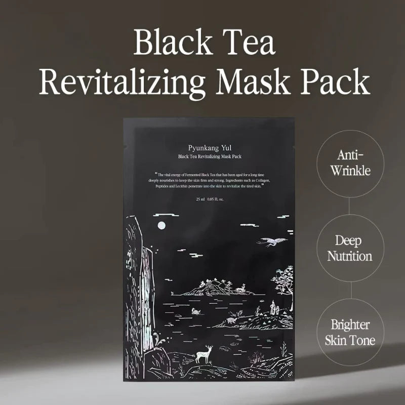 Black Tea Revitalizing Mask: reafirma y revitaliza tu piel.