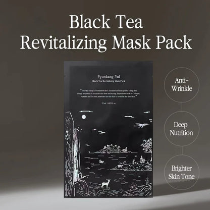 Black Tea Revitalizing Mask: reafirma y revitaliza tu piel.