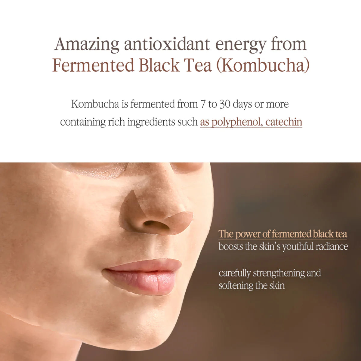 Black Tea Revitalizing Mask: reafirma y revitaliza tu piel.