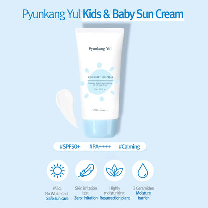  Kids & Baby Moisture Sun Cream 150ml – protector solar suave y seguro