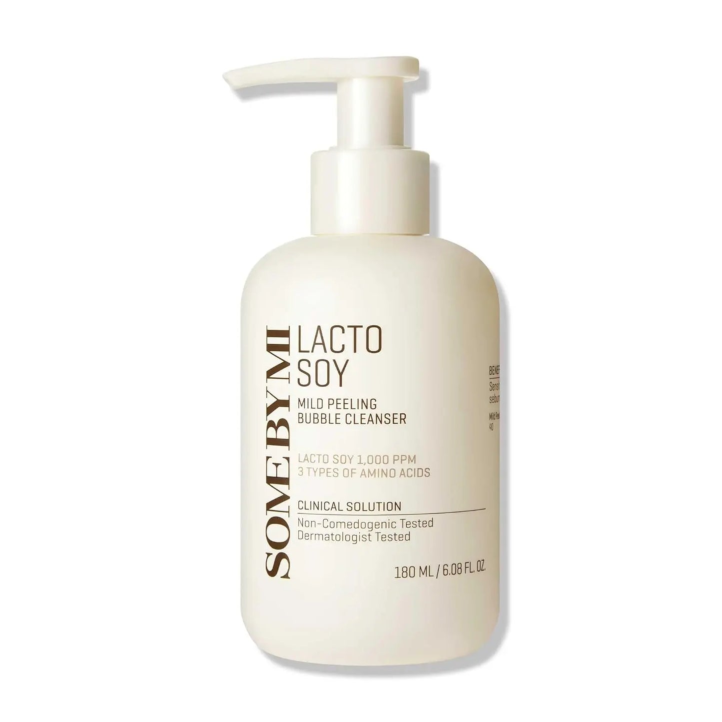 Lacto Soy Mild Bubble Peeling Cleanser 180ml - Exfolia suavemente