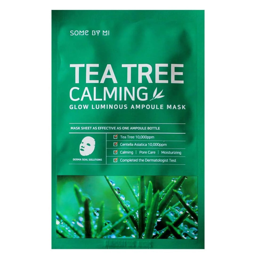 Tea Tree Calming Glow Luminous Ampoule Mask - calmante y revitalizante
