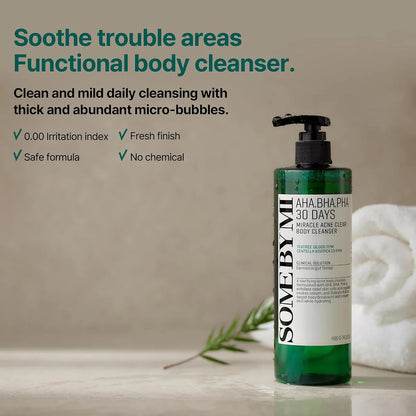 30 Days Miracle Clear Body Cleanser - Acné corporal