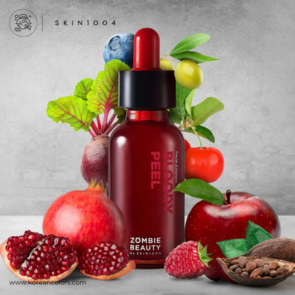 ZOMBIE BEAUTY Bloody Peel 30ml - Fórmula de 60 segundos