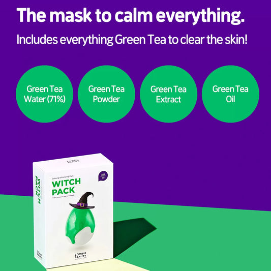  ZOMBIE BEAUTY Witch Pack (4 g x 16 piezas):  suaviza la textura 