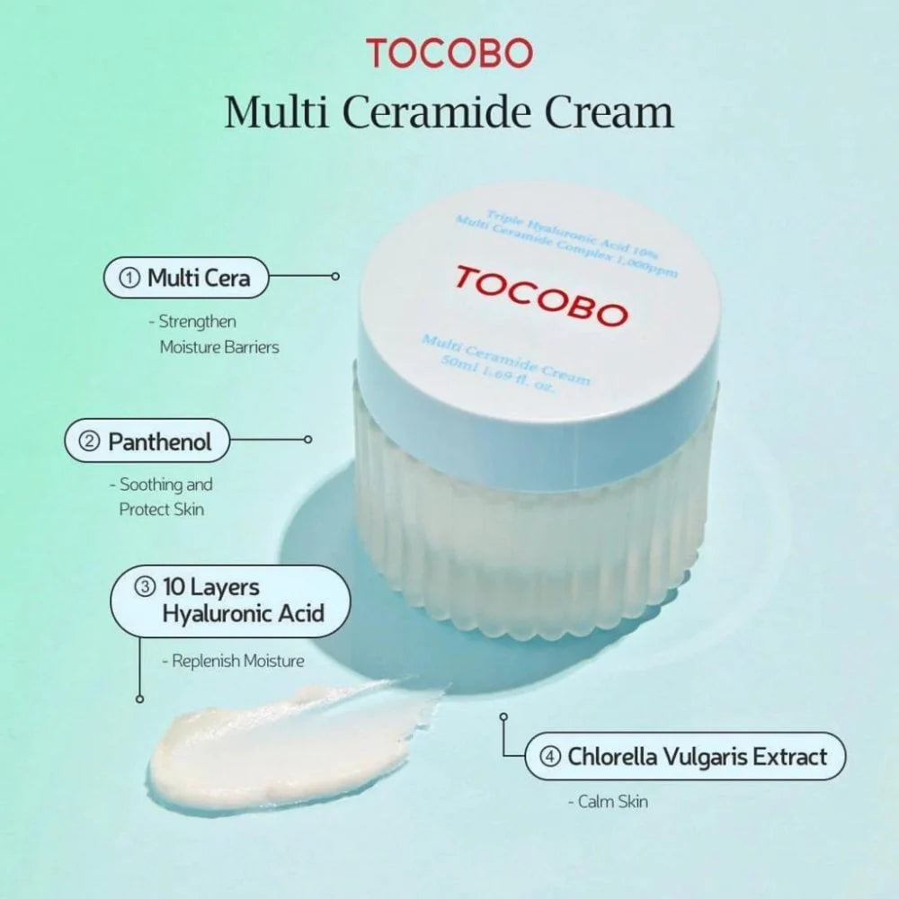 Multi Ceramide Cream 50ml -intensamente nutritiva