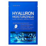 Hyaluron Moisturizing Glow Luminous Ampoule Mask: hidratante e iluminadora