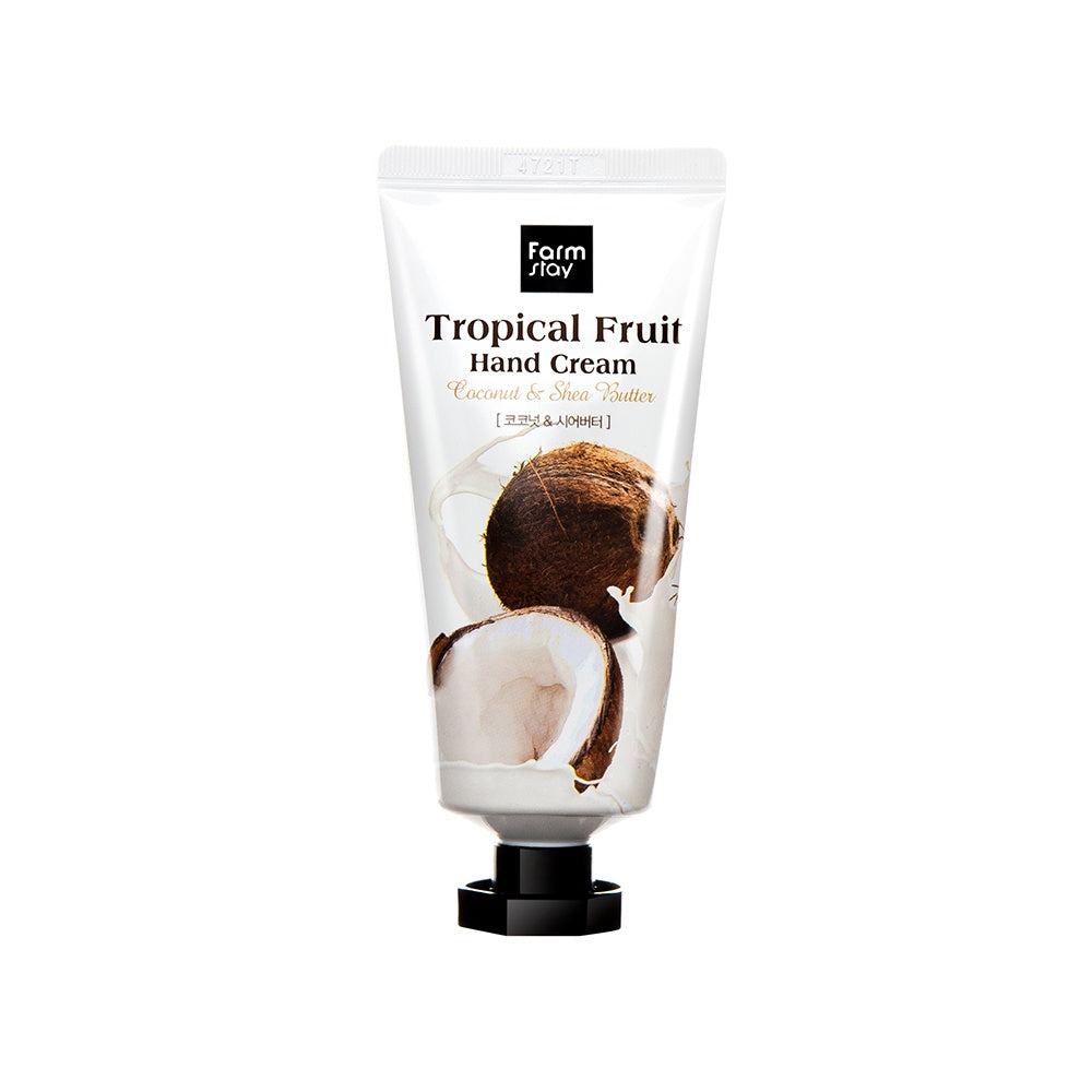 Tropical Fruit Hand Cream Coconut 50g - crema de manos nutritiva