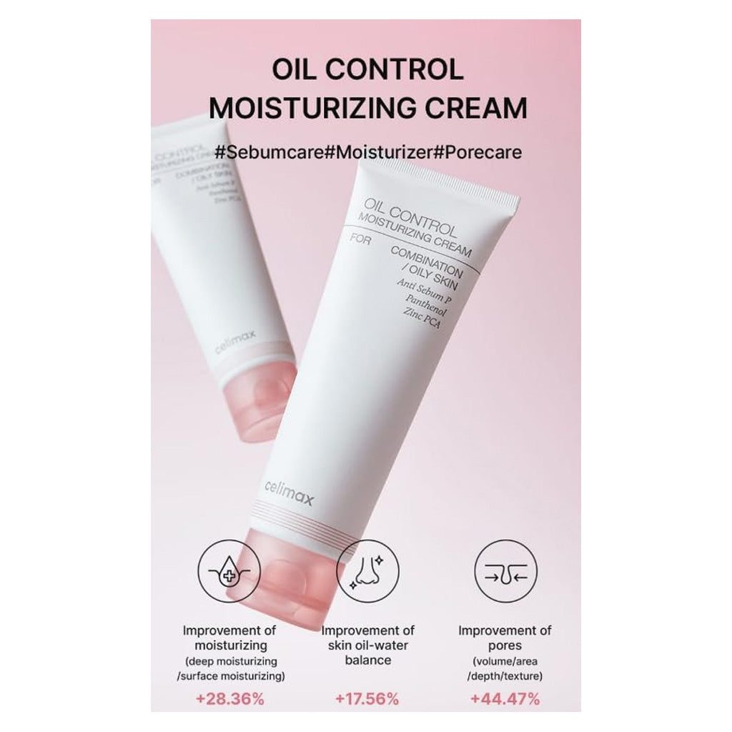 Oil Control Moisturizing Cream 80ml -  hidrata y equilibra 
