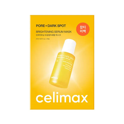 PORE+DARK SPOT Brightening Serum Mask (1EA) - Textura más suave