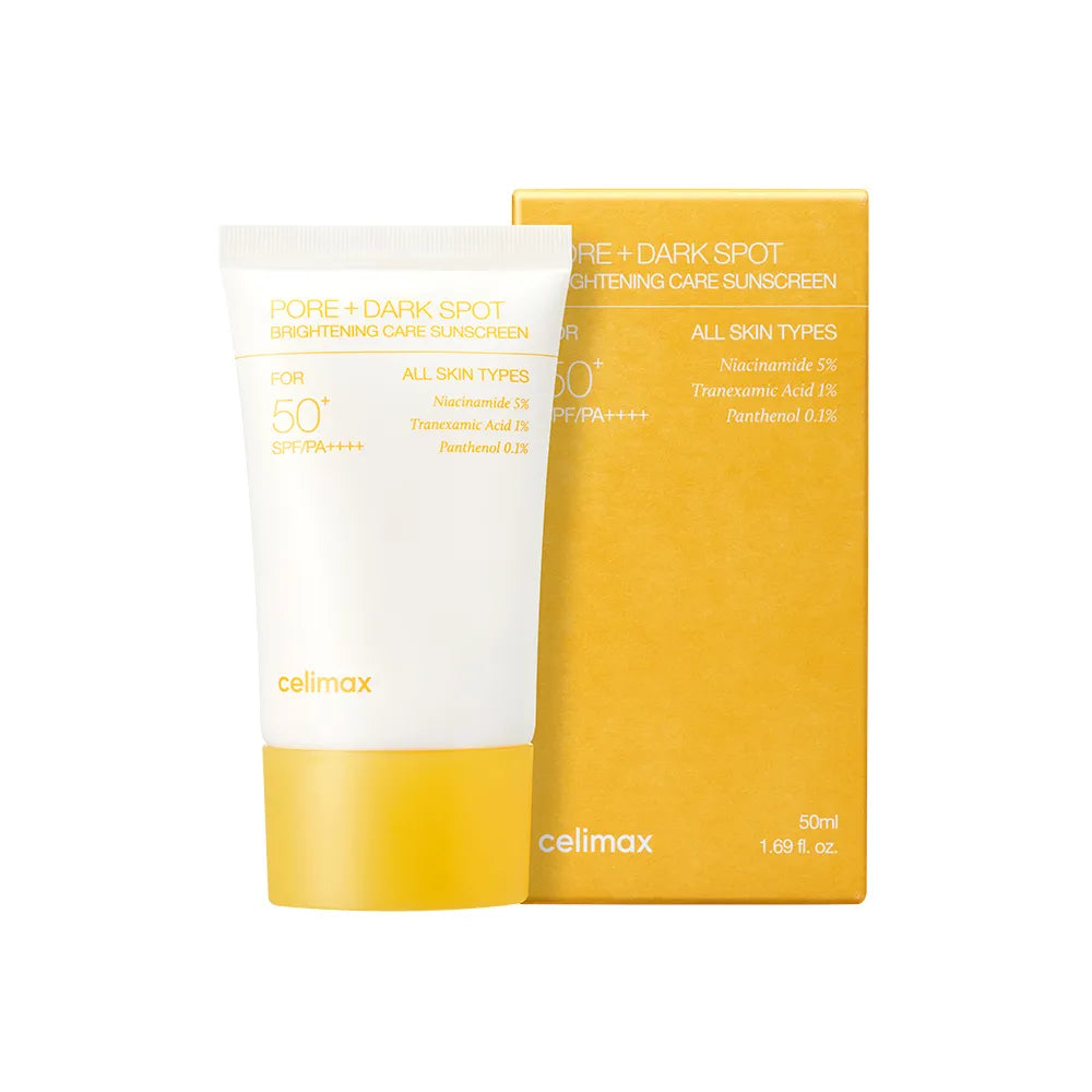 Pore+Dark Spot Brightening Care Sunscreen 50ml -  refina los poros 
