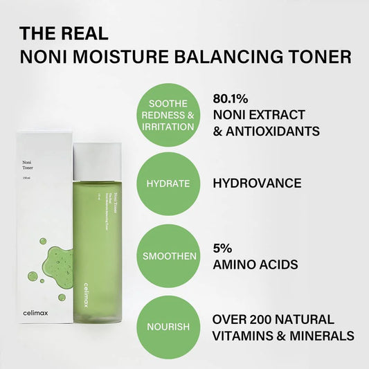 Noni Moisture Balancing Toner 150 ml- Hidratación y Equilibrio