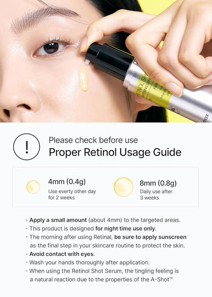 THE VITA‑A Retinol Shot Tightening Serum -  firmeza y elasticidad 