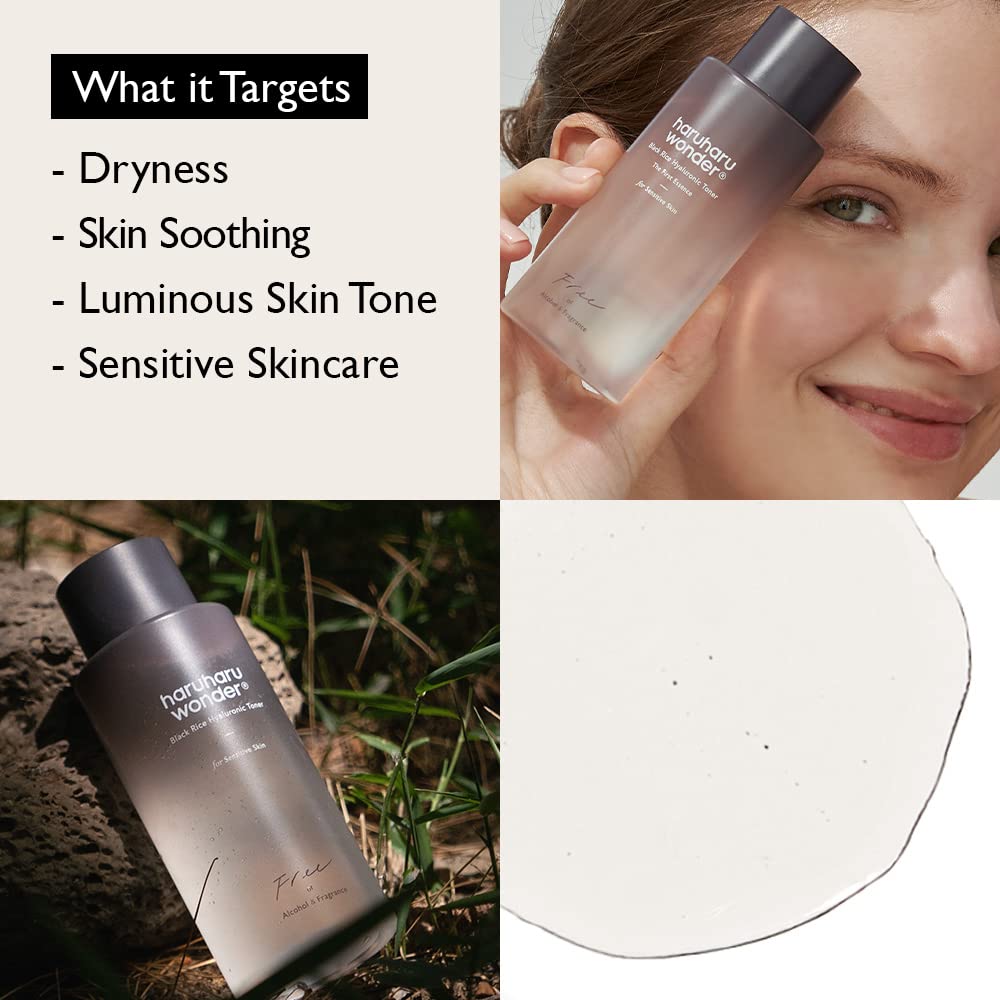 Black Rice Hyaluronic Toner (300ml) – Hidratante y calmante