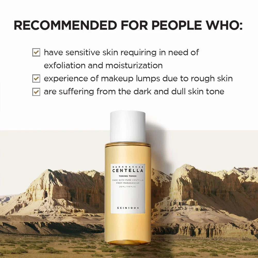 Madagascar Centella Toning Toner 30ml: ilumina la piel