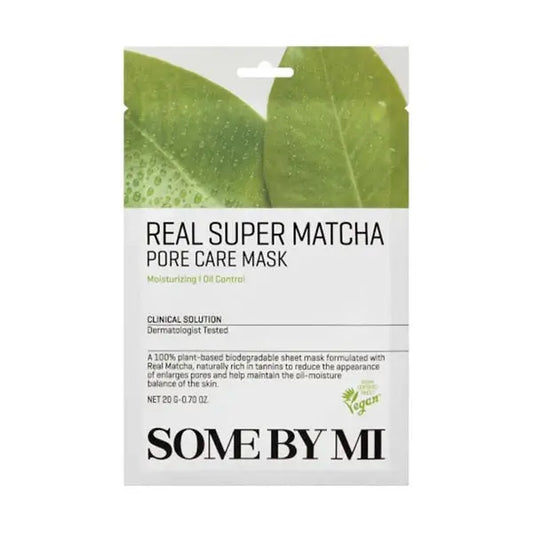 Mascarilla de Matcha Real Super Pore Care: vegana y refina los poros